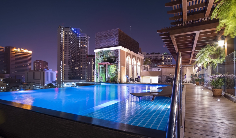 Imagen de la piscina del Hotel Amaranta. Foto 14