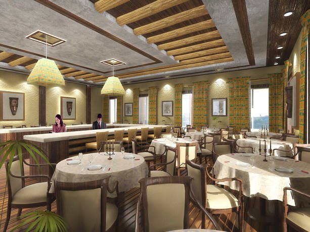 Imagen del bar/restaurante del Hotel Amarina Jannah Resort And Aqua Park. Foto 4