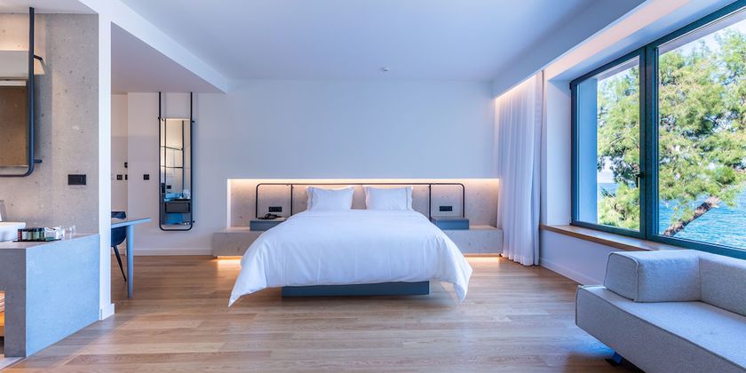 Imagen de la habitación del Hotel Amario Suites. Foto 13