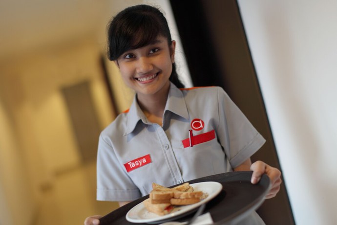 Imagen del bar/restaurante del Hotel Amaris Padjajaran Bogor - Chse Certified. Foto 4