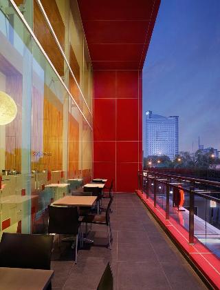 Imagen del bar/restaurante del Hotel Amaris Simpang Lima - Chse Certified. Foto 4