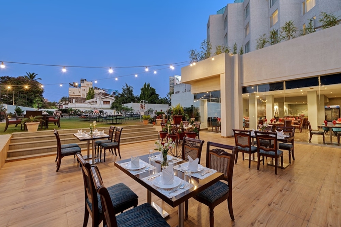 Imagen del bar/restaurante del Hotel Amarpreet, Chhatrapati Sambhajinagar - Am Kollection. Foto 3