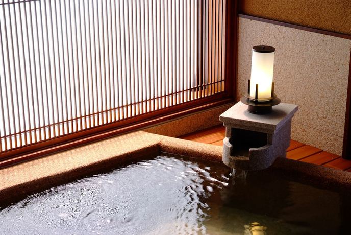 Imagen de la piscina del Hotel Amayadori No Yado Ujo Soan. Foto 16