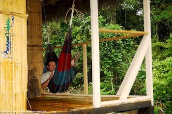 Imagen de los exteriores del Hotel Amazon Dolphin Lodge. Foto 5