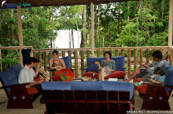 Imagen de los interiores del Hotel Amazon Dolphin Lodge. Foto 11