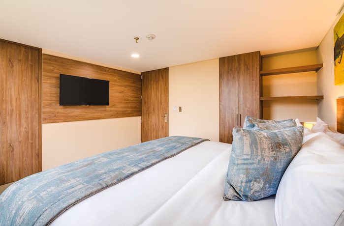 Imagen de la habitación del Hotel Ambar Boutique Cali. Foto 4