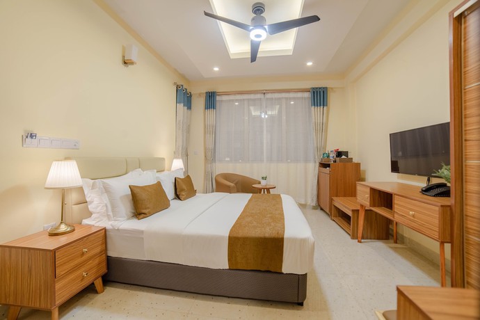 Imagen de la habitación del Hotel Amber Beach. Foto 17