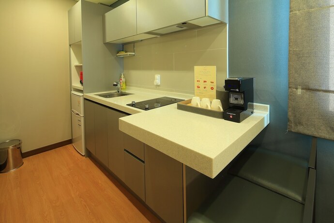Imagen de la habitación del Hotel Amber House, Jeju. Foto 18