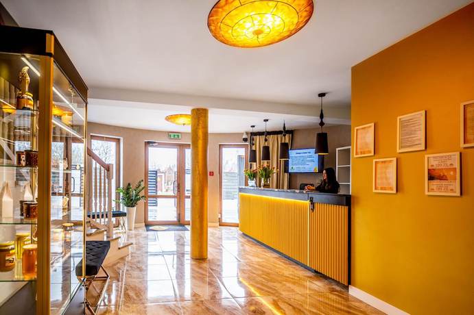 Imagen de los interiores del Hotel Amber Park Hotel and SPA. Foto 17