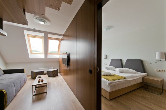 Imagen de la habitación del Hotel Amberton Green Apartments Palanga. Foto 16