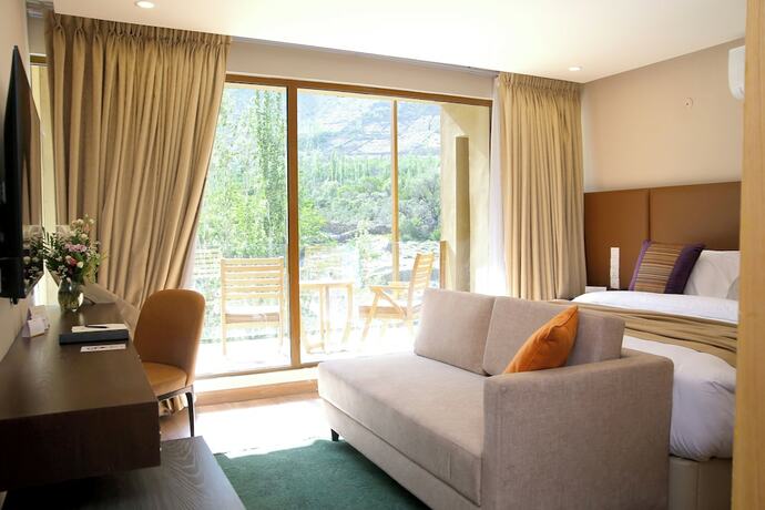 Imagen de la habitación del Hotel Ambiance Resort Hunza. Foto 19