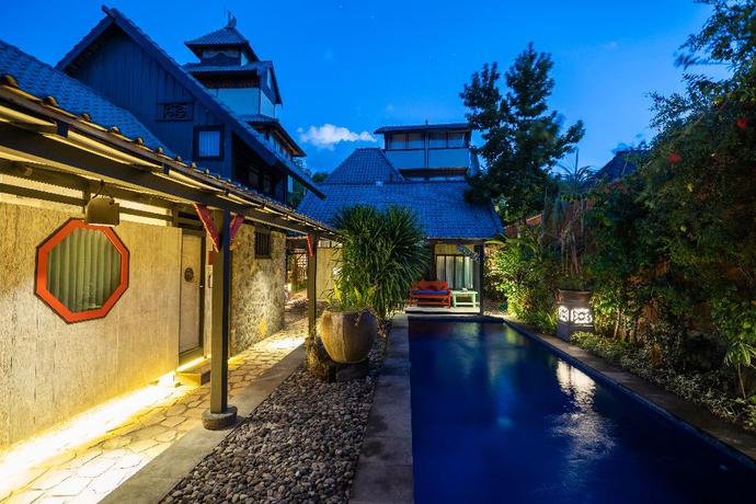 Imagen de la piscina del Hotel Amed Lodge By Sudamala Resorts. Foto 20