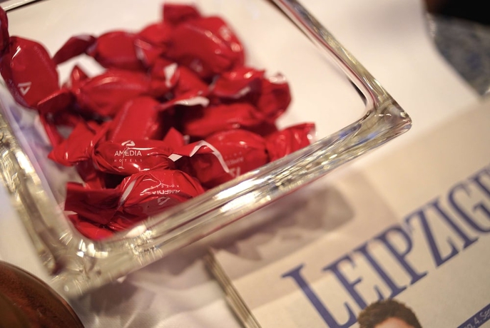 Imagen del bar/restaurante del Hotel Amedia Leipzig, Trademark Collection by Wyndham. Foto 2