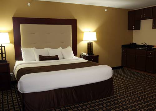 Imagen de la habitación del Hotel AmericInn by Wyndham Woodstock IL. Foto 8