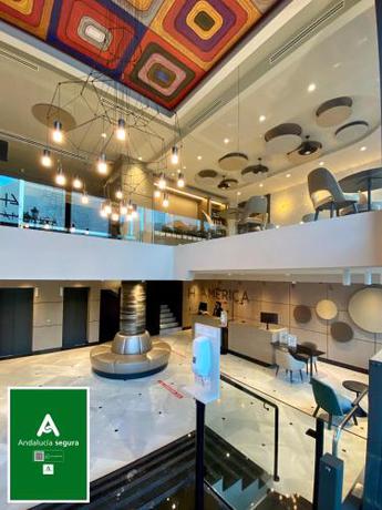 Imagen de los interiores del Hotel America, Sevilla. Foto 6