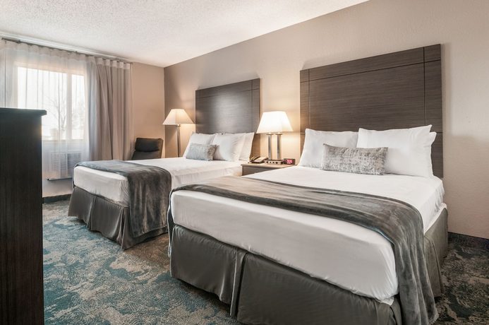Imagen de la habitación del Hotel American Inn Suites Detroit Metro Airport. Foto 6