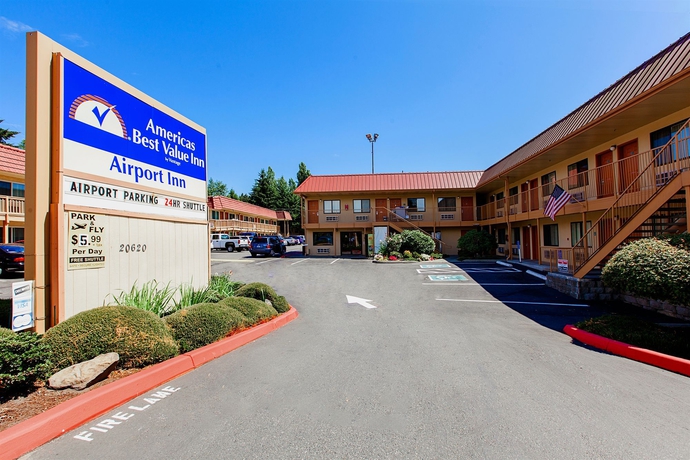 Imagen de los exteriores del Hotel Americas Best Value Inn, Seattle Tacoma Aeropuerto. Foto 15