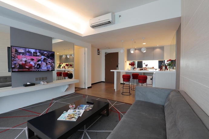 Imagen de la habitación del Hotel Amerin Johor Bahru. Foto 4