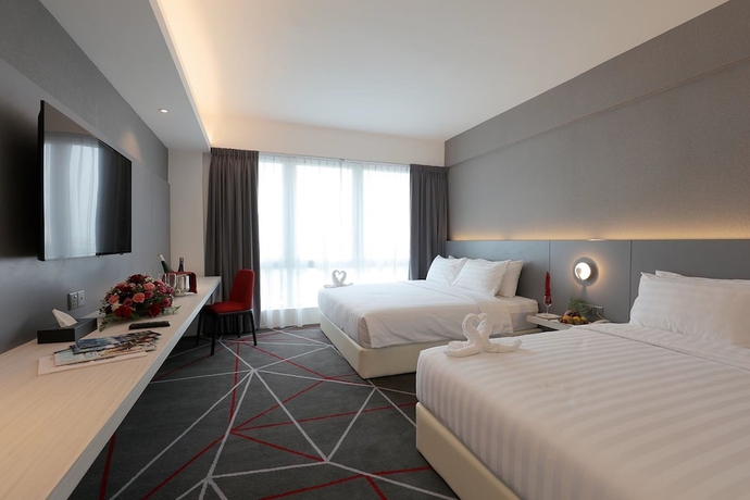 Imagen de la habitación del Hotel Amerin Johor Bahru. Foto 11