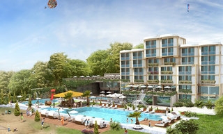Imagen general del Hotel Amfibia Beach, Sunny Beach. Foto 4