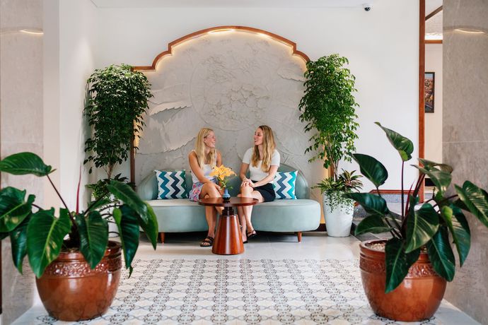 Imagen del bar/restaurante del Hotel Amina Lantana Hoi An Hotel And Spa. Foto 3