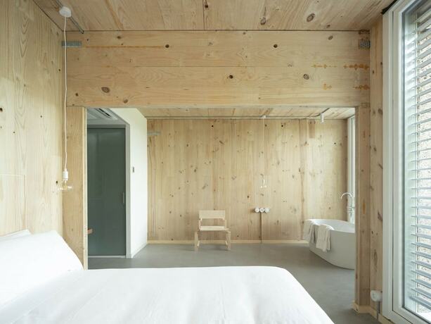 Imagen de la habitación del Hotel Amiuka, O Pedrouzo. Foto 6