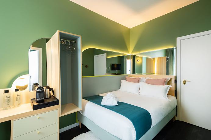 Imagen de la habitación del Hotel Amoi Paris. Foto 7