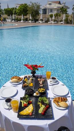 Imagen de la piscina del Hotel Amon Hotels Belek. Foto 18