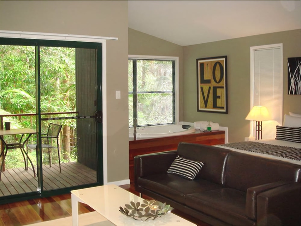 Imagen de la habitación del Hotel Amore On Buderim Luxury Rainforest Cabins. Foto 9