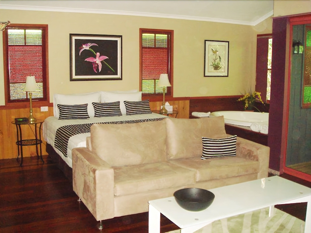 Imagen de la habitación del Hotel Amore On Buderim Luxury Rainforest Cabins. Foto 12