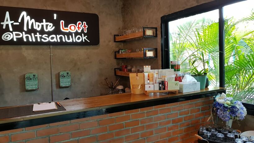 Imagen del bar/restaurante del Hotel A-mote Loft At Phitsanulok. Foto 16