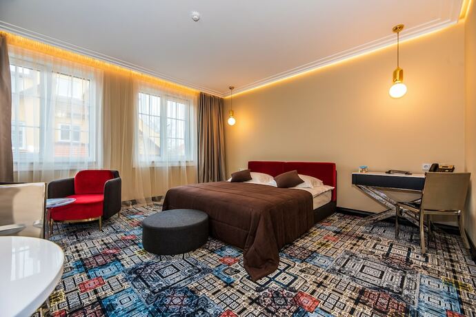 Imagen de la habitación del Hotel Amsterdam Plaza. Foto 13