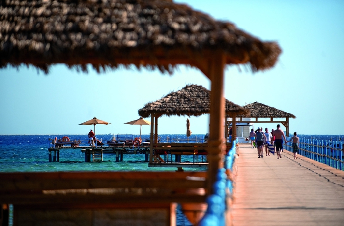 Imagen de los exteriores del Hotel Amwaj Beach Club Abu Soma. Foto 6