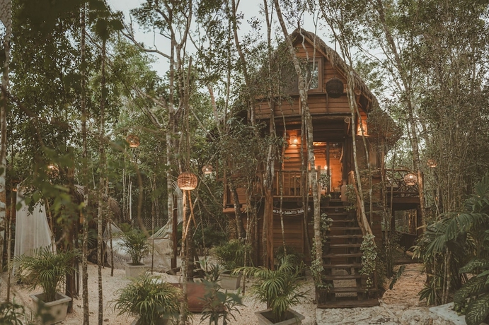 Imagen de la habitación del Hotel Anand Ecoaldea. Foto 3