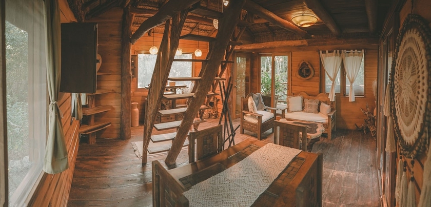 Imagen de la habitación del Hotel Anand Ecoaldea. Foto 6