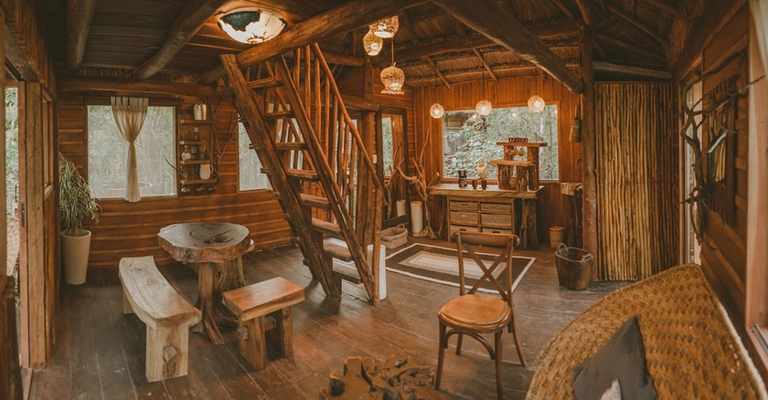 Imagen de la habitación del Hotel Anand Ecoaldea. Foto 9