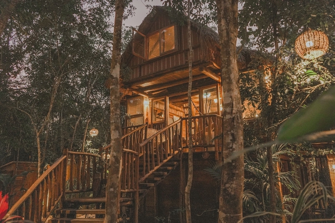 Imagen de la habitación del Hotel Anand Ecoaldea. Foto 10