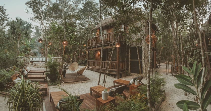 Imagen de la habitación del Hotel Anand Ecoaldea. Foto 12