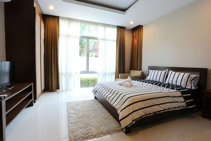 Imagen de la habitación del Hotel Anb Pool Villa 3br Glass House In Pattaya. Foto 21