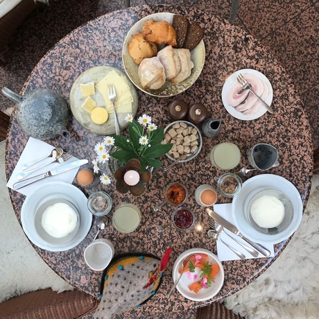 Imagen del bar/restaurante del Hotel And Restaurant Fru Larsen. Foto 3