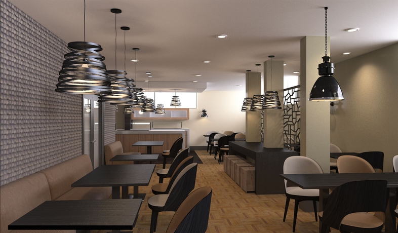 Imagen del bar/restaurante del Hotel Andante, La Haya. Foto 2