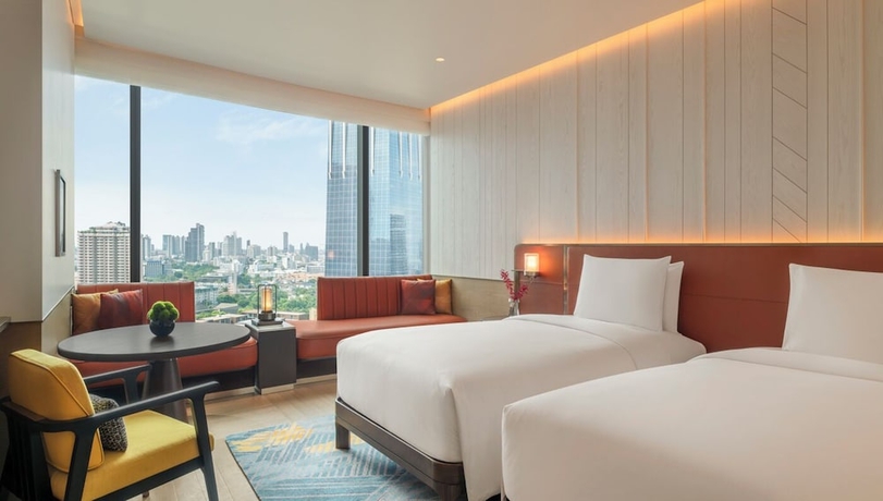 Imagen de la habitación del Hotel Andaz One Bangkok. Foto 5