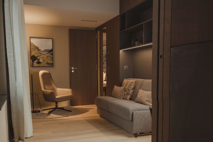 Imagen de la habitación del Hotel Andermatt Alpine Apartments. Foto 11