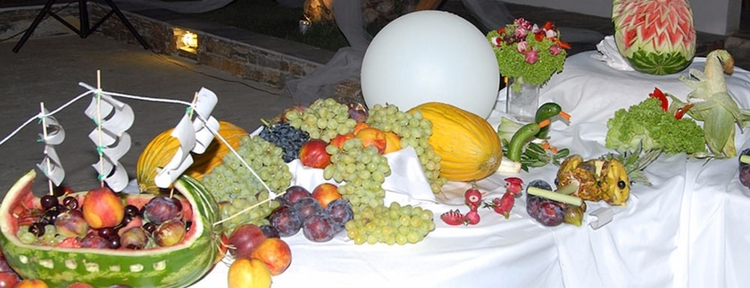 Imagen del bar/restaurante del Hotel Anemomylos Bungalows. Foto 2