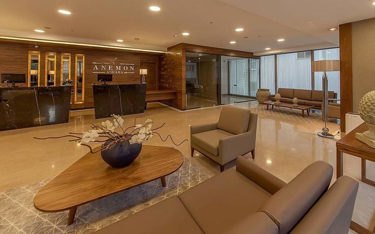 Imagen de los interiores del Hotel Anemon Ankara. Foto 9