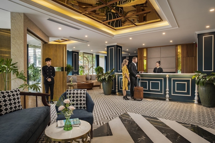 Imagen de los interiores del Hotel Angel Hotels Beach Da Nang. Foto 18