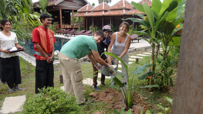 Imagen de los exteriores del Hotel Angkor Rural Boutique. Foto 12