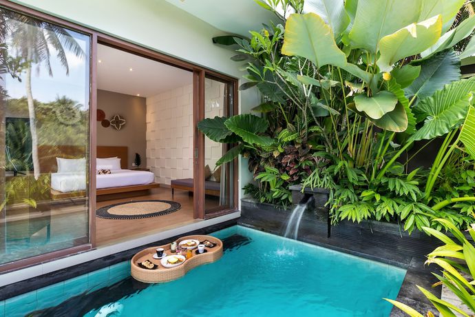 Imagen de la habitación del Hotel Annupuri Villas Bali. Foto 13