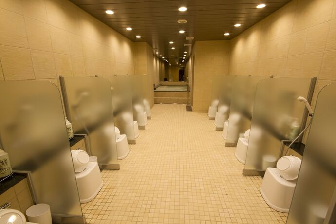 Imagen de la piscina del Hotel Anshin Oyado Tokyo Akihabara Denkigaiten- Male Only. Foto 19
