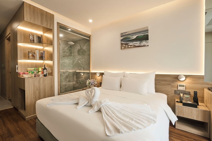Imagen de la habitación del Hotel Anstay Marina Ha Long. Foto 2